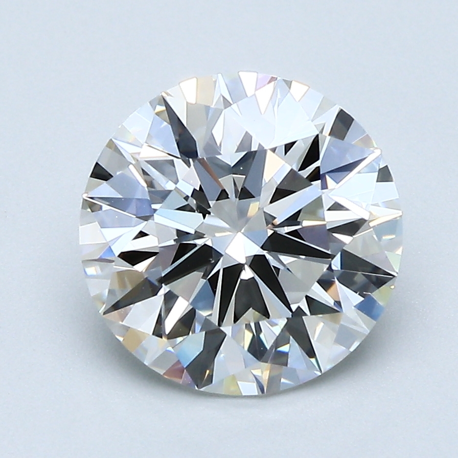 2.6 Carat Round Cut Natural Diamond